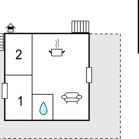 2 Bedroom Lovely In Praznica Σπίτι διακοπών *